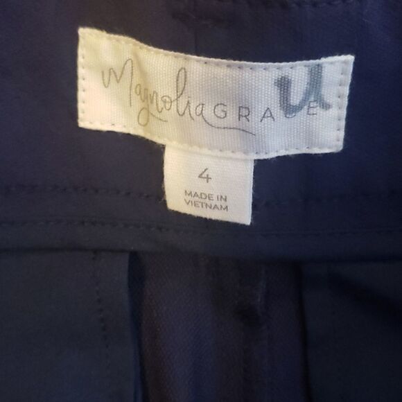 Stitch Fix | Magnolia Grace Zoe Travelers Pant Navy Womens Size 4 NEW - Picture 4 of 6